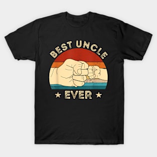 Uncle Ever Fist Bump Uncle Fathers Day T-Shirt